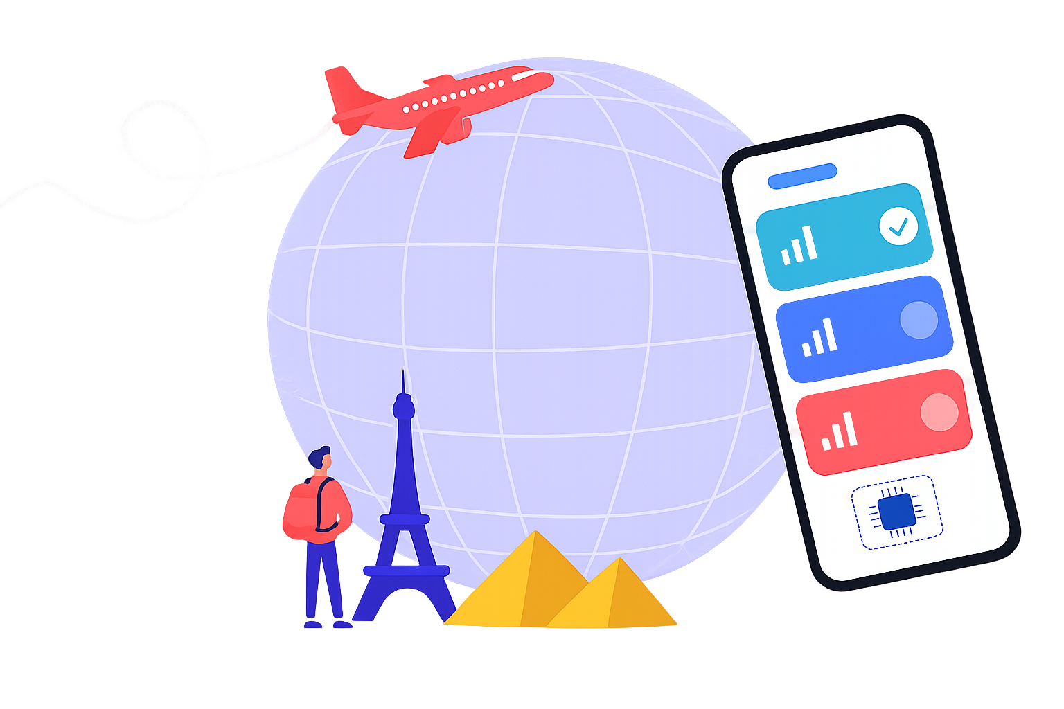 eSIM illustration