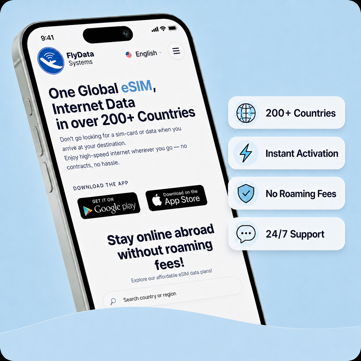 Instant eSIM activation